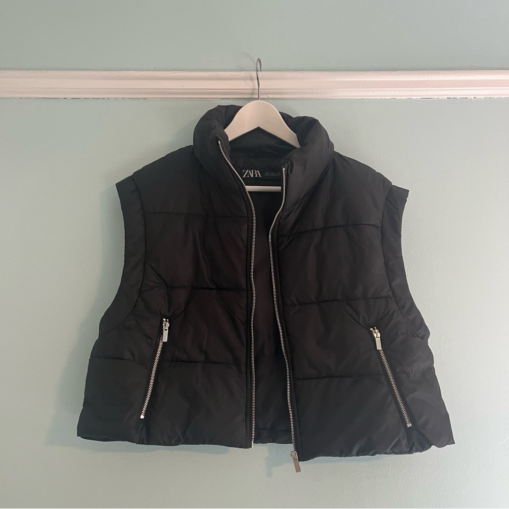 Zara Cropped Vest